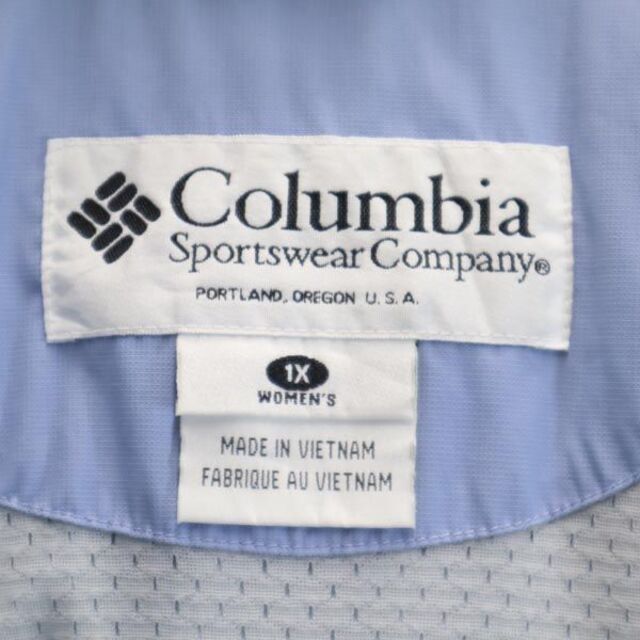 Columbia - コロンビア ナイロンジャケット 1X ブルー系 Columbia ...