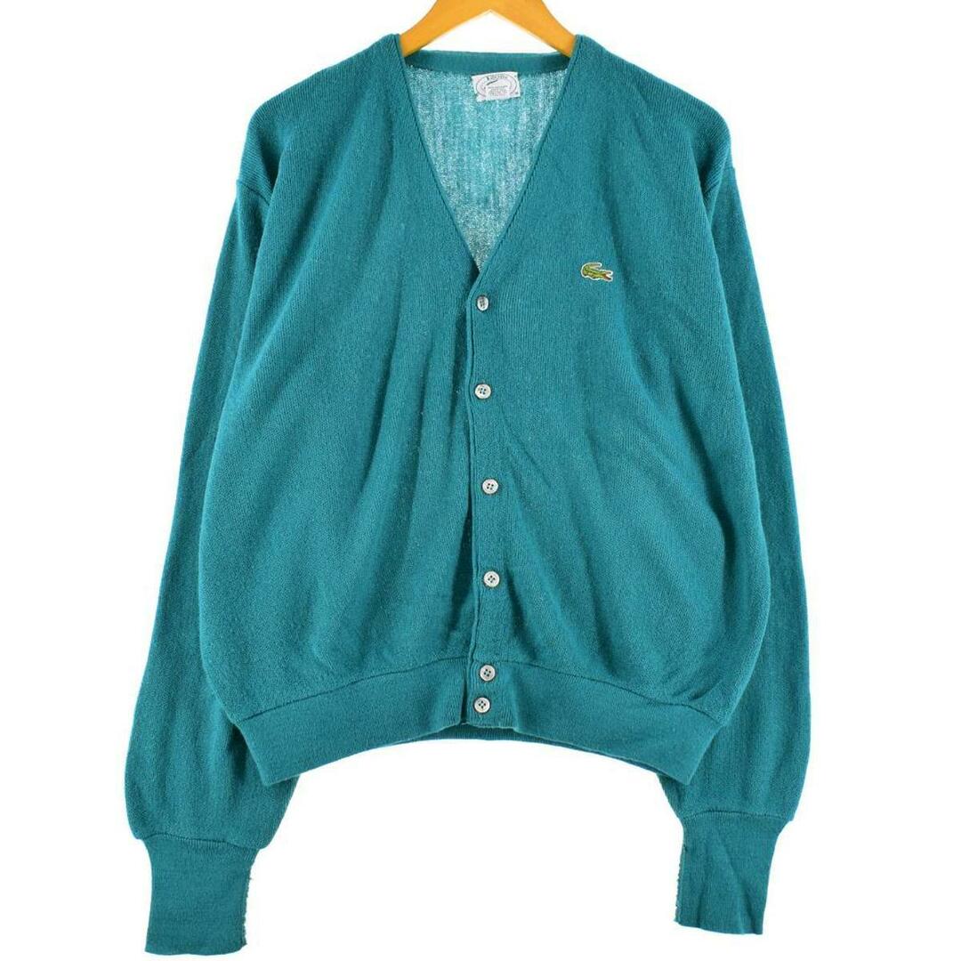 LACOSTE - 古着 80年代~90年代 ラコステ LACOSTE IZOD アクリルニット