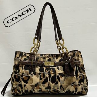 コーチ(COACH)のCOACH コーチ トートバッグ レオパード(トートバッグ)