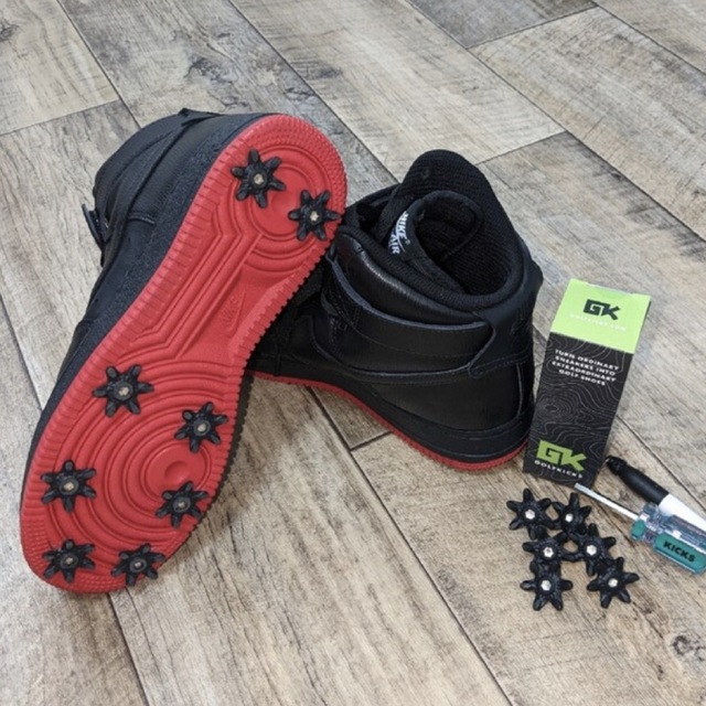 NIKE - ナイキ エア フォース 1 MID カスタムカラー ゴルフキックス