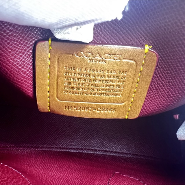 COACH   COACH ウィロウ バケット バッグ ワッペンシグネチャー