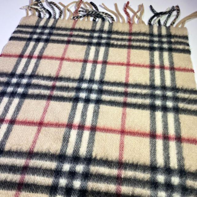 BURBERRY(バーバリー)のバーバリーロンドン　ノバチェック柄マフラー　カシミヤ100%   イングランド製 レディースのファッション小物(マフラー/ショール)の商品写真