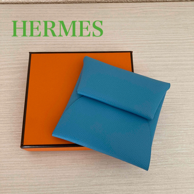 『HERMES』バスティア コインケース   C刻印／ 美品