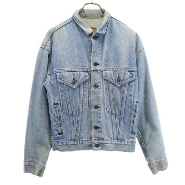 リーバイス 80s ヴィンテージ USA製 57514-0214 デニムジャケット XL Levi's メンズ   【221013】57cm肩幅