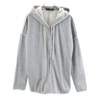 マックスマーラ(Max Mara)のマックスマーラ Weekend ジップパーカー M グレー MAX MARA レディース 【中古】  【221026】(パーカー)