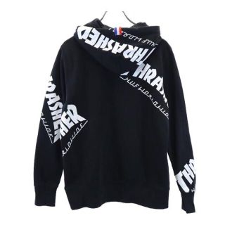 THRASHER×HUF白パーカー