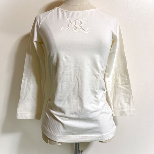 NINA RICCI(ニナリッチ)のNINA RICCI ストレッチカットソー レディースのトップス(Tシャツ(長袖/七分))の商品写真