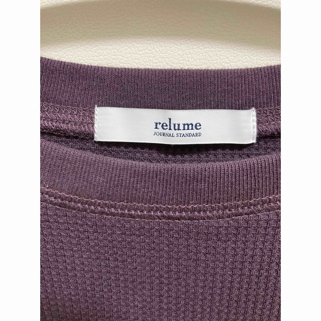 JOURNAL STANDARD relume(ジャーナルスタンダードレリューム)のジャーナルスタンダード　ロングT サイズF レディースのトップス(カットソー(長袖/七分))の商品写真