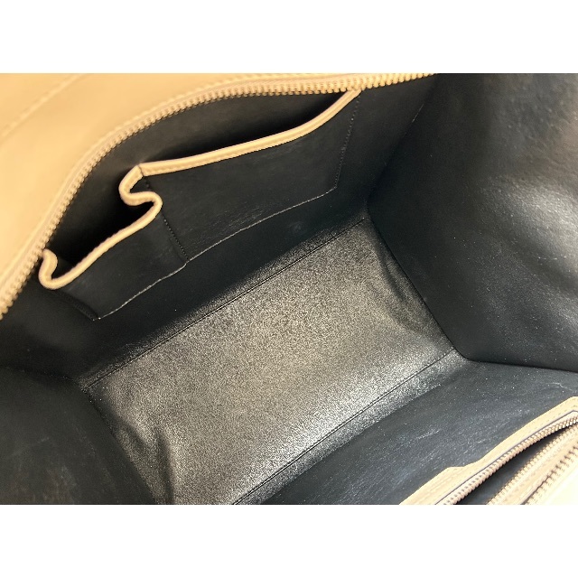 celine - 美品 セリーヌ ラゲージ ミニショッパー ハンドバッグ レザー