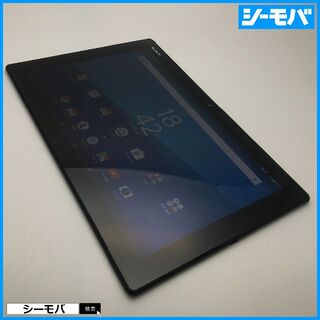 ソニー(SONY)の◆R597 SIMフリーXperia Z4 Tablet SOT31黒美品(タブレット)