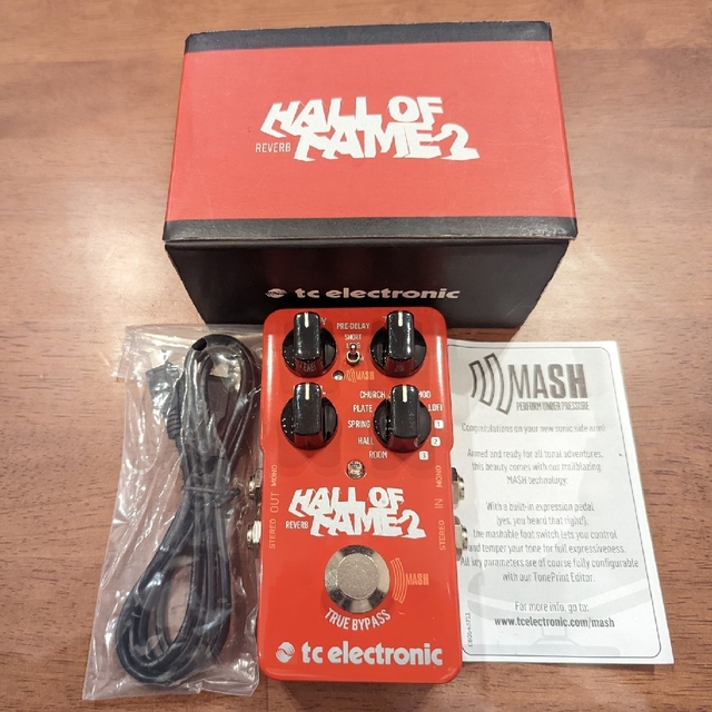 【最終価格】tc electronic HALL OF FAME2 Reverb 楽器のギター(エフェクター)の商品写真