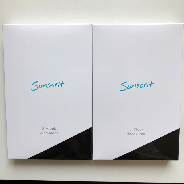 sunsorit(サンソリット)のサンソリット　ユーブロック   飲む日焼け止め　2箱 コスメ/美容のボディケア(日焼け止め/サンオイル)の商品写真