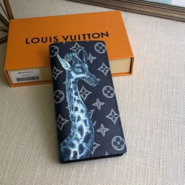 最上の品質な LOUIS 長財布 ブラザ ウォーターカラー モノグラム ルイ・ヴィトン 極美品 ⭐️ - VUITTON 長財布