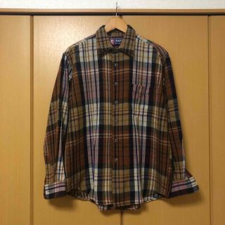 チャップス(CHAPS)のCHAPS    チェックシャツ【ブラウン】(シャツ)