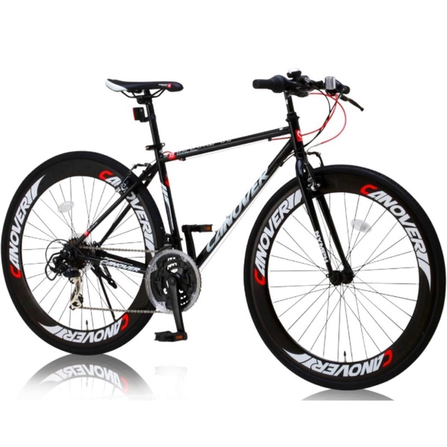 カノーバー(CANOVER) クロスバイク 自転車21段CAC-025NYMPH 自転車
