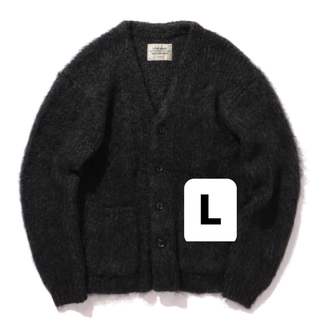 BEAMS(ビームス)のbeams ANTI VINTAGE 3G BEAR CARDIGAN L メンズのトップス(カーディガン)の商品写真