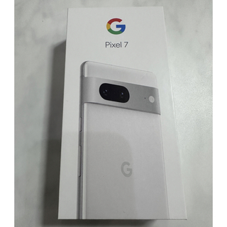 【新品未使用】Google Pixel 7 128GB ホワイト(スマートフォン本体)