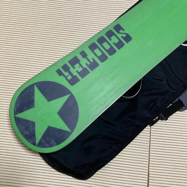 Scooter - SCOOTER 157cm キャンバーボード&SIMS ビンディング セット