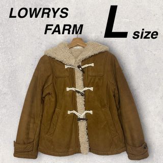 ローリーズファーム(LOWRYS FARM)のLOWRYS FARM★ローリーズファーム ダッフルコート 裏起毛 フード付き(ダッフルコート)