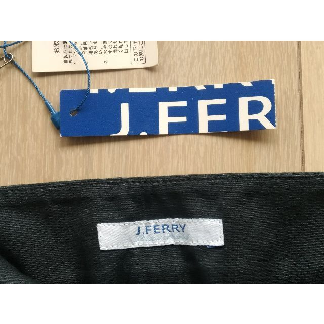 J.FERRY(ジェイフェリー)の試着のみ未使用　J.FERRY ストレッチワイドパンツ　紺　ネイビー レディースのパンツ(その他)の商品写真