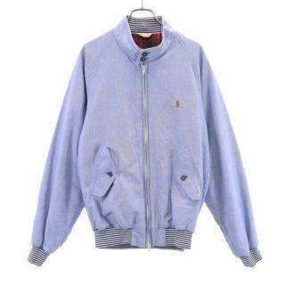 BARACUTA BLUELINE バラクータ スウィングトップ プリント ジャケット 38 黄色系 メンズ 【R221111】