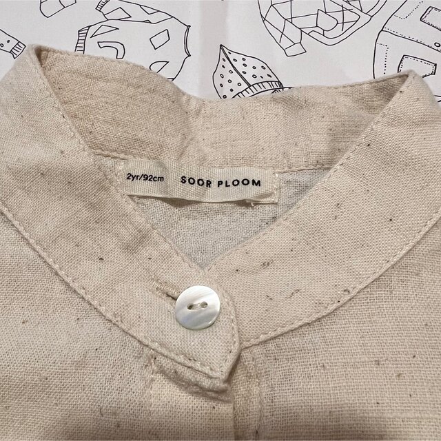 定番スタイル soor ploom ブラウス 2Y kids-nurie.com