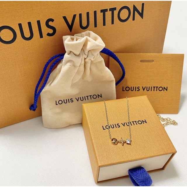 LOUIS VUITTON - 匿名配送！◆Louis Vuitton◆ルイヴィトン ネックレス プティ・ルイ
