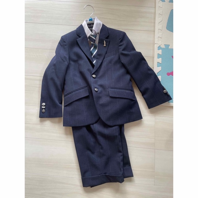 イーストボーイ　入学式卒園式　ネイビー　120キッズ服男の子用(90cm~)