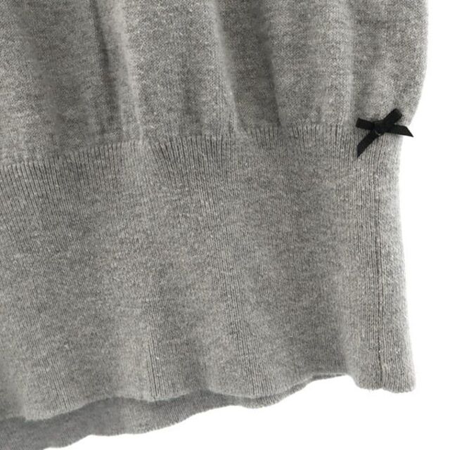 Paul Smith - ポールスミス Vネック 長袖コットンニット XL グレー
