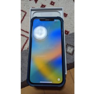 アイフォーン(iPhone)のiPhone12 64GB ブルー au　美品　バッテリー良品(スマートフォン本体)