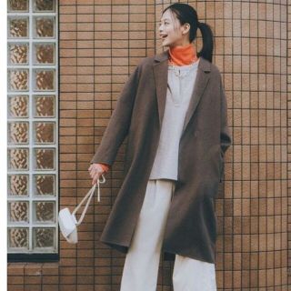 ユナイテッドアローズ【M】アンゴラ素材 ロングコート
