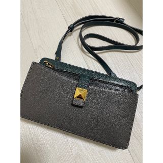 最終値下げ！FURLA ショルダー　財布　美品！(財布)