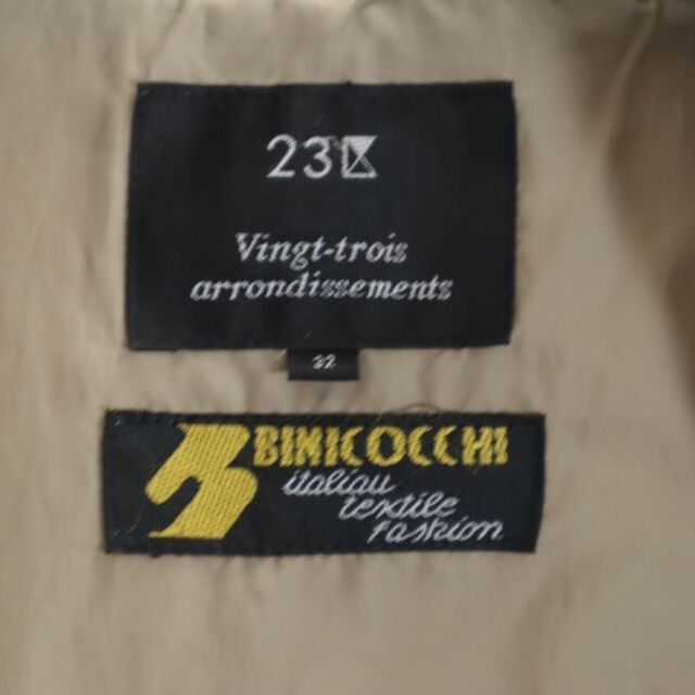 ニジュウサンク BINICOCCHI  ウールブレンド ダウン コート 32 茶系 23区 vingt-trois arrondissements ジャケット レディース   【R221023】 7