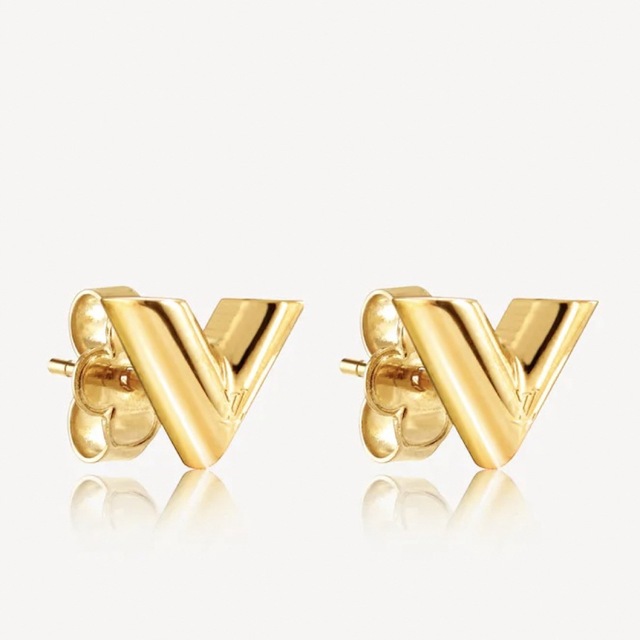 LOUIS VUITTON ルイ・ヴィトン 【美品】ピアス・エセンシャル V