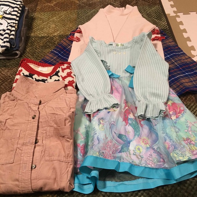 Combi mini(コンビミニ)の女の子110サイズまとめ売り　42点❤️ キッズ/ベビー/マタニティのキッズ服女の子用(90cm~)(ワンピース)の商品写真