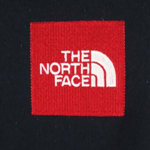 ノースフェイス NT11500R ロゴ刺繍 スウェットパーカー L 黒 THE NORTH FACE 裏起毛 メンズ   【221026】 4