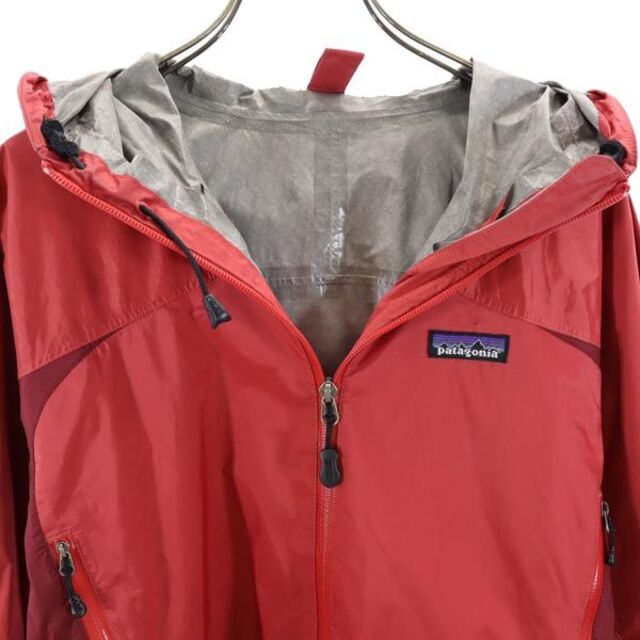 パタゴニア 2008年秋冬製 ナイロン ワンポイントロゴ マウンテンパーカー S レッド patagonia レディース 【中古】 【221025】