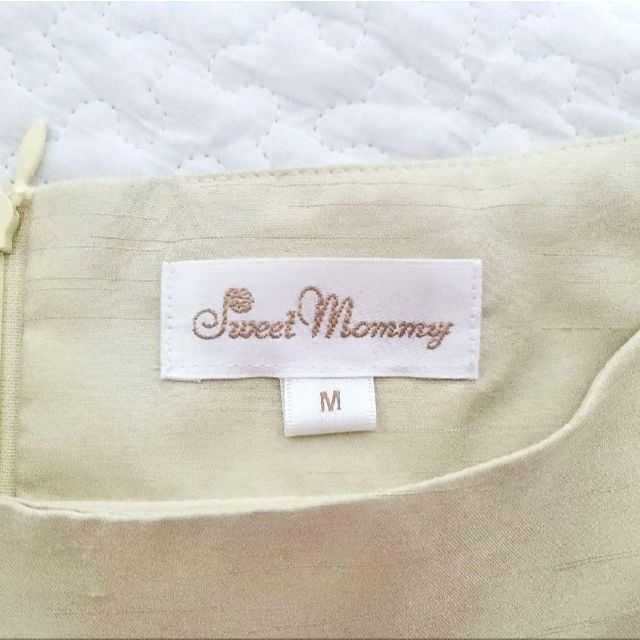 美品 SweetMommy スウィートマミー マタニティワンピース 日本製 キッズ/ベビー/マタニティのマタニティ(マタニティワンピース)の商品写真