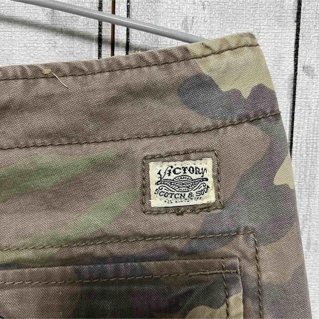 SCOTCH&SODA 迷彩カーゴパンツ!ミリタリーパンツ!