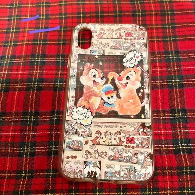 Disney(ディズニー)のiPhone xr  ケース　ミニーマウス　おまけ付き エンタメ/ホビーのおもちゃ/ぬいぐるみ(キャラクターグッズ)の商品写真