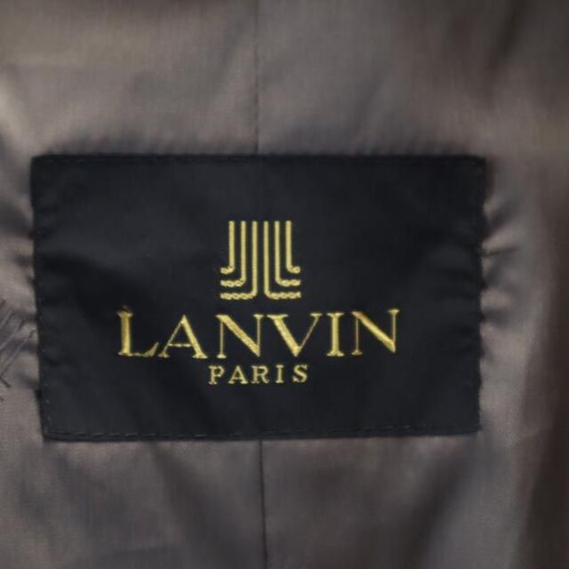 【vintage】美品　LANVIN PARIS　ステンカラーコート　イタリー製