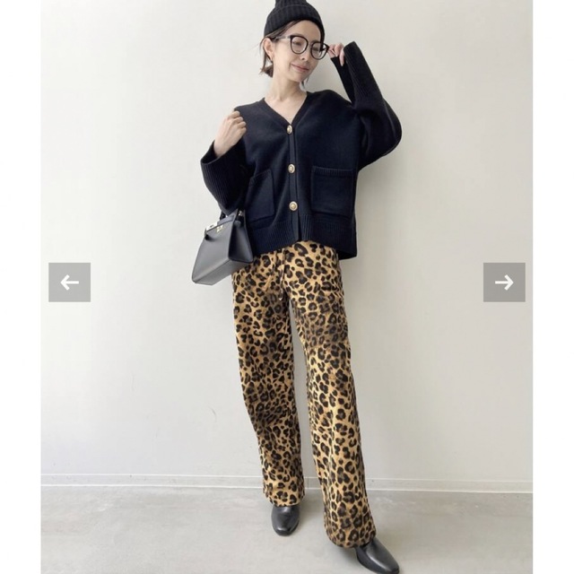 L'Appartement Leopard Sweat Pants 36