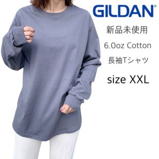 ギルタン(GILDAN)のほしまゆ様【ギルダン】新品未使用  ロンTチャコール/ベージュ/ミリタリーXXL(Tシャツ/カットソー(七分/長袖))