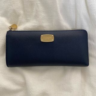 マイケルコース(Michael Kors)のマイケルコース　ネイビー長財布(財布)