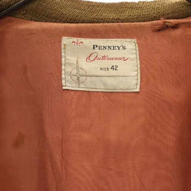 ペニーズ 60s ヴィンテージ レザージャケット 42 ブラウン系 PENNEYS