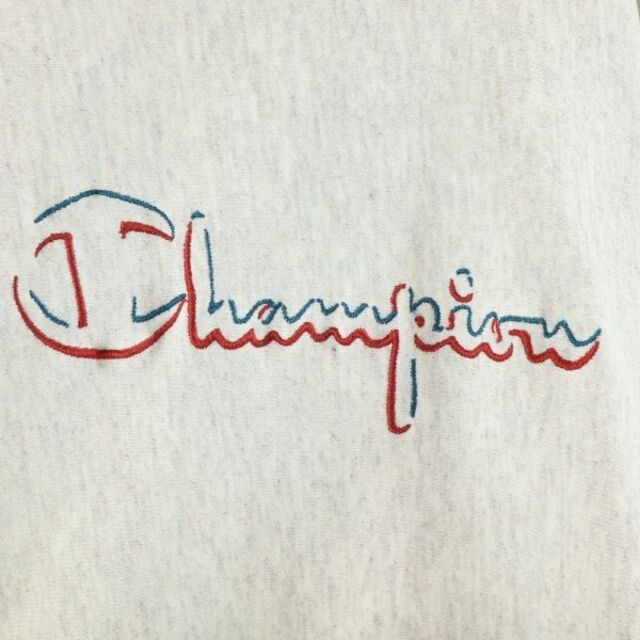 希少カラー　90's  champion リバースウィーブ  刺繍タグ　USA製