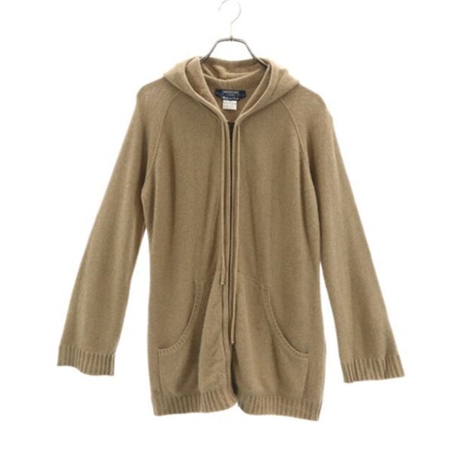 ウィークエンドマックスマーラ イタリア製 ニット ジップパーカー M ベージュ Weekend MaxMara レディース 【中古】  【R221020】 | フリマアプリ ラクマ