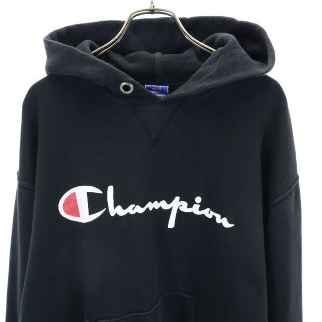 OLD Champion 90s チャンピオン スウェット パーカー L