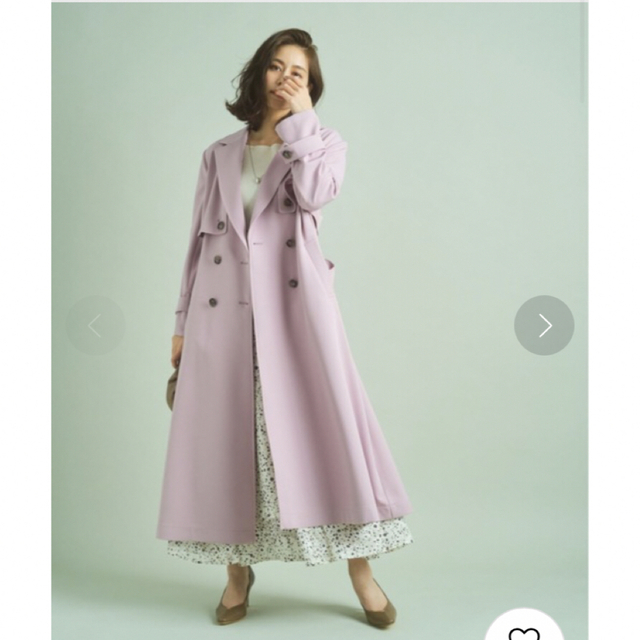 ✧︎新品✧︎♡︎マイストラーダ♡︎バックフレアトレンチコート ピンク M 38 | フリマアプリ ラクマ