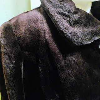 シェアードミンク ショート丈 コート 毛皮保証書付き サガミンク 韓国
